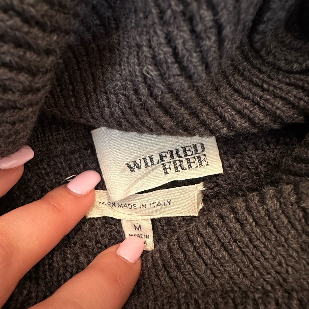 Wilfred Free Bianca Wool Knit Sweater Dress - Picture 8 of 8